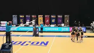 Wofford Volleyball vs ETSU, SoCon Championship 2025, set 5, 11-23-25