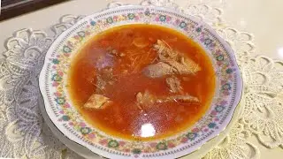 Ciorba de roșii a la Bunica,un deliciu culinar 👌🇷🇴❤️
