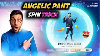 Free Fire Angelic Wish Event Today 1 Spin Trick 🤩 | How To Get Angelic Pant | Rapper Wish Event FF