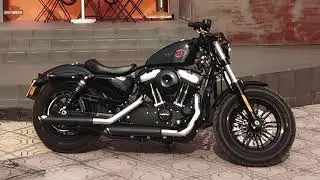 [BÁCH_HARLEY] Đánh giá sơ bộ Harley Davidson Forty Eight (48) đời 2020 giá 486 triệu