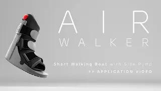 Ultimate Polymer Walker Air Low Boot with Side Pump Application Video