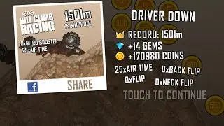 Hill Climb Racing |Race Car at Mudpool |#viral #video #hillclimbracing