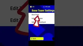 big time team base settings efootball 2023 mobile 🥶😵&zwj;💫🤑 #shots #youtubeshorts #tutorial