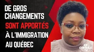 De gros changements sont apport&eacute;s &agrave; l'immigration au Qu&eacute;bec😊