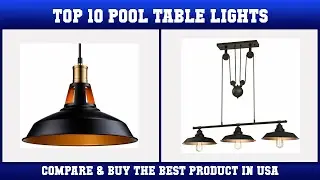 Top 10 Pool Table Lights to buy in USA 2021 | Price & Review