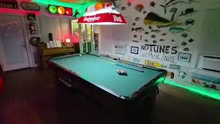 The pool table my dad bought when I was 11 years old.....