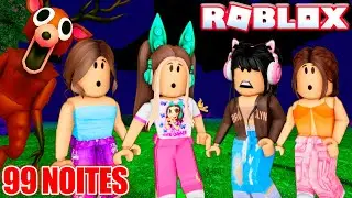 SOBREVIVENDO 99 NOITES NA FLORESTA COM INSCRITOS da LIVE - Roblox [🦉] 99 noites na floresta 🔦