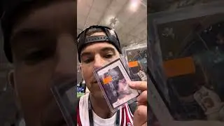 Picking up some BRAND NEW Michael Jordan cards at the National Sports Card Convention! #Shorts #NSCC