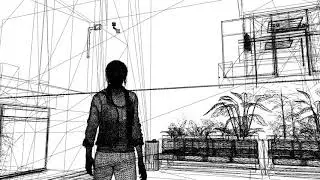 Remedy's Control DX12 Ray Tracing wireframe
