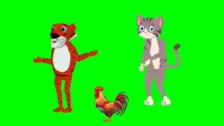 kite and line share greenscreen videos all charters |MH Animation| cartoon animation #greenscreen
