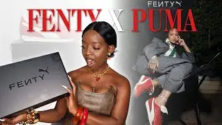 Unboxing Rihanna's New FENTY x PUMA Sneakers! 👟 First Impressions &ndash; Are They Worth the Hype? 👀