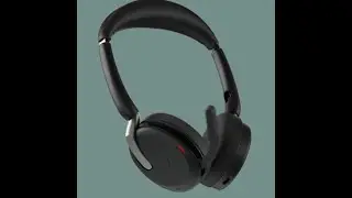 Amazon 2024 new Jabra Evolve2 65 Flex Flexible fold and go design with Hybrid Active Noise Cancellin