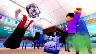 Don't Poop Yourself at School Roblox Obby Walkthrough No Death 4K