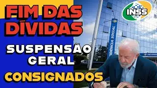 🔵 FIM DAS DÍVIDAS EMPRÉSTIMOS SUSPENSÃO GERAL DOS CONSIGNADOS 