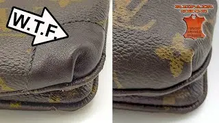 Louis Vuitton bag canvas repair