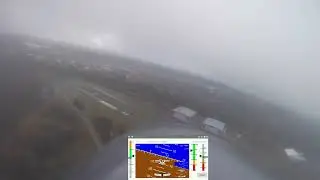 alphaPILOT Albatros flight with slightly LOW CEILING