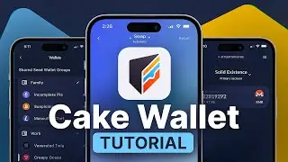 Учебное пособие по мобильному приложению Cake Wallet [Простое руководство для начинающих пользова...