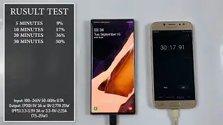 Samsung Galaxy Note 20 Ultra 5G Battery Charging Test