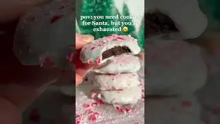 3-ingredient Peppermint Cookies