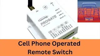 Cell Phone App or Text Message Operated Remote Switch (Topkodas Progate)