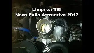 Limpeza TBI Novo Fiat Palio Attractive 1.0 2013