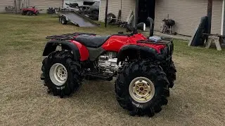 Durability test on Honda 400 