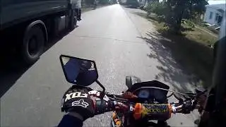 Погоня ДПС за мотоциклистом 2018