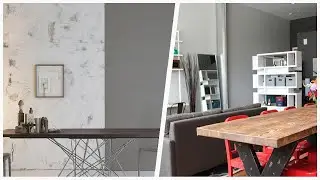75 Industrial Dining Room With Gray Walls Design Ideas You'll Love 🪴