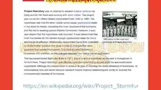 OPERATION STORM FURY WEATHER WARFARE