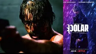 Polar (2019) | Brutal Escape Scene | Mads Mikkelsen in Action
