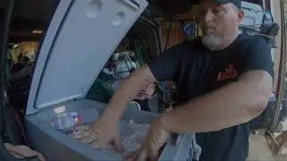 Food Prep for 8 day Colorado Overland Trip