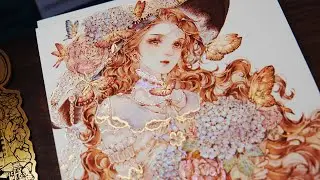 水彩插画🦋#绘画 #watercolor #水彩 #水彩画 #illustration #painting #drawing