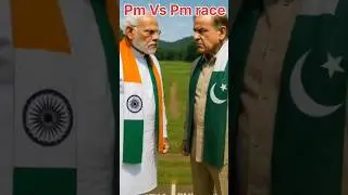 Pm Vs Pm Race #india # indiapakistan #modi #shahbaz # shortfeed #ytshorts