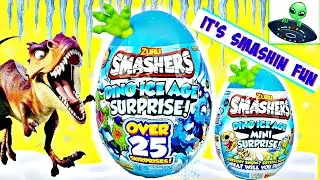 ZURU Smashers Dino Ice Age Surprise! Giant Eggs, Series 3