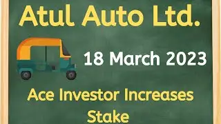 Atul Auto share latest news | Atul auto share analysis | Atul Auto share price target #sharemarket