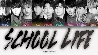 Stray Kids &ndash; School Life [ПЕРЕВОД НА РУССКИЙ/КИРИЛЛИЗАЦИЯ Color Coded Lyrics]