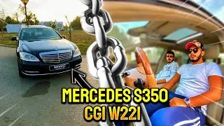 Mercedes S Class 350 essence drift 🔥🔥🌪🌪 دريفت مرسيدس 350 S class ￼😳😨