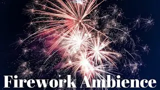 Firework Sounds ~ 1 Hour Ambience Video &bull; Desensitization for Dogs, Cats, Horses and Other Animals