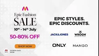 SALE IS LIVE| EPIC FASHION SALE JUL'20 | Myntra Sale | Myntra