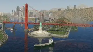 When the Golden Gate Bridge Meets the Statue of Liberty