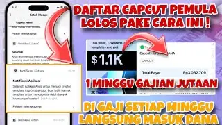 SYARAT DAN KETENTAUN TERBARU ! | CARA DAFTAR KREATOR CAPCUT 2025 | DAFTAR CAPCUT CREATOR MEI 2025