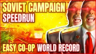 C&C Red Alert 3 [Co-Op]: Soviet Campaign EASY SPEEDRUN [WR]