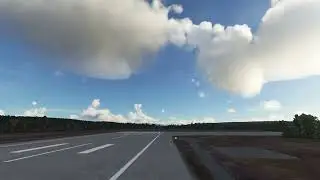 Distant supersonic boom
