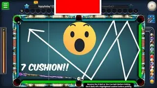 8 ball pool _ 8 ball pool indirect shots | 8 ball pool trickshots | Arcangle cue indirect shots_ 8bp