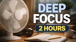 Wall Fan White Noise for Sleep | 2 Hours (Part of 8 Hours Set)