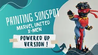 Painting Sunspot - Powered Up Version - Marvel United X-Men