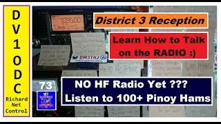 HF 40M HAM Net Philippines | Amateur Radio Meet & Greet on the AIr | DV1ODC