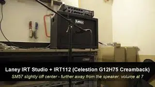Laney IRTStudio + mic positions #1