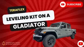 Teraflex Leveling Kit Install on a Jeep Gladiator!