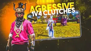 3vs3 Headshot FREE FIRE MAX 🔥 Phone Gameplay Like Hacker with @Creatorravi93
